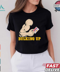 Bulking Up Costco Wholesale Gold Star Meme Hand Muscle T Shirt