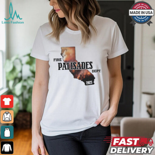 California Republic Fire Palisades Dept 2025 T Shirt