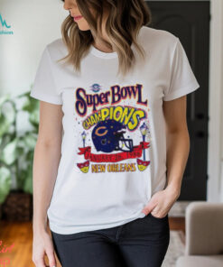 Chicago Bears Super Bowl Champions New Orleans 1986 T Shirt