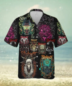 Classic Slipknot Band Artwork Summer Unisex Hawaiian Shirt