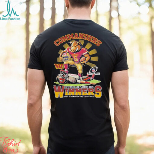Commanders Nfc Wild Card Playoffs 2025 Winners Shirt