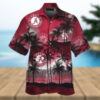 Crimson Tide Alabama Tropical Hawaiian Elegance Short Sleeve Shirt Design