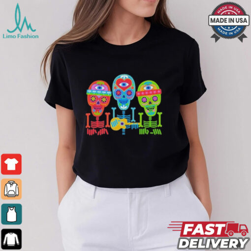 Dark Star Orchestra Skeleton Krewe Trio T Shirt