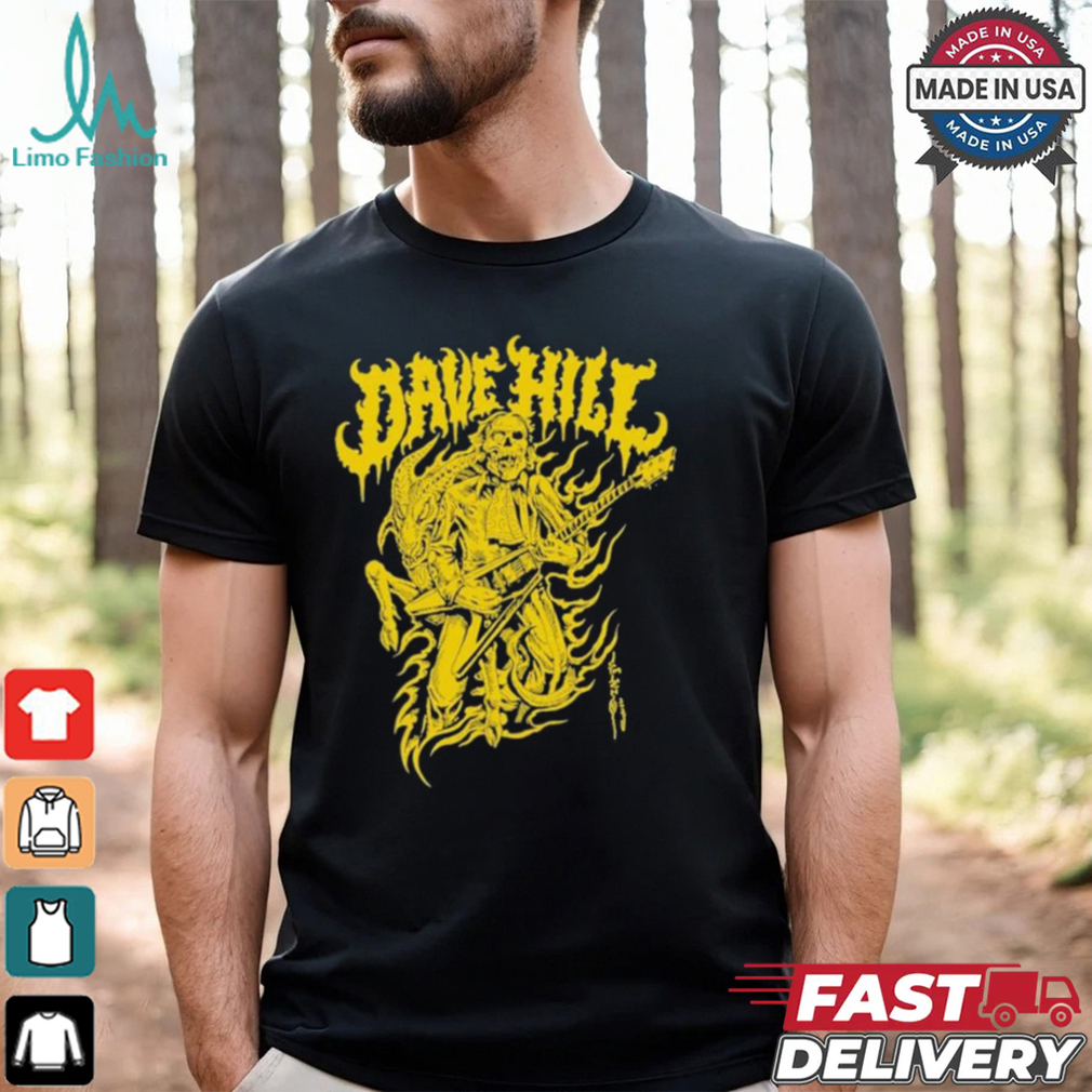 Dave Hill Skullface By Artist Tim Lehi T shirt Dave Hill Skullface By Artist Tim Lehi T shirt