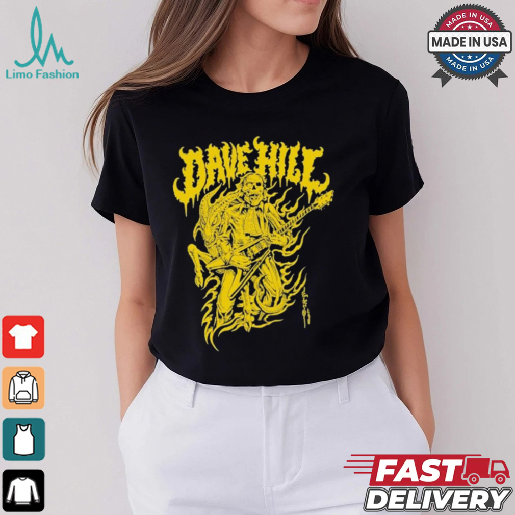 Dave Hill Skullface By Artist Tim Lehi T shirt Dave Hill Skullface By Artist Tim Lehi T shirt
