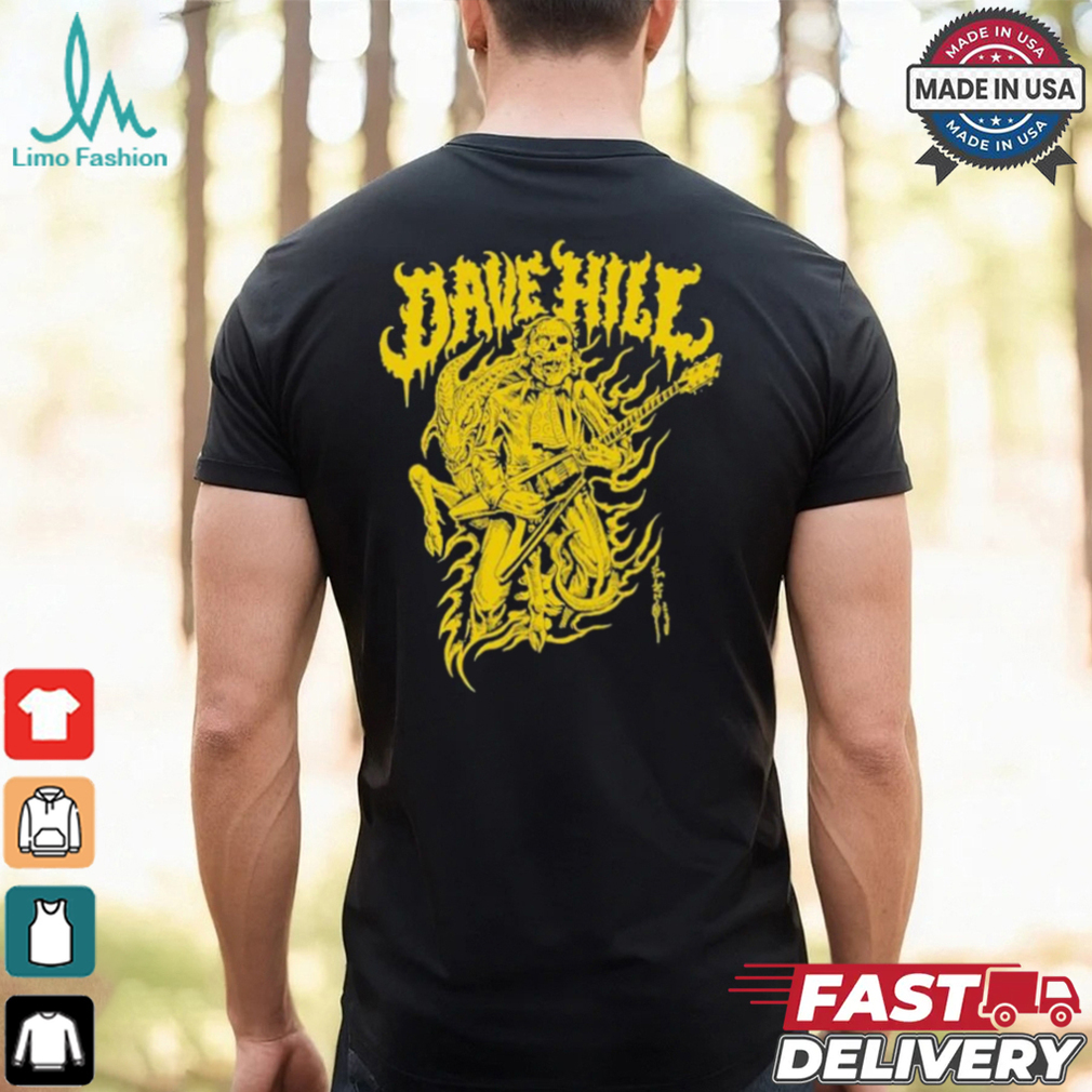 Dave Hill Skullface By Artist Tim Lehi T shirt Dave Hill Skullface By Artist Tim Lehi T shirt