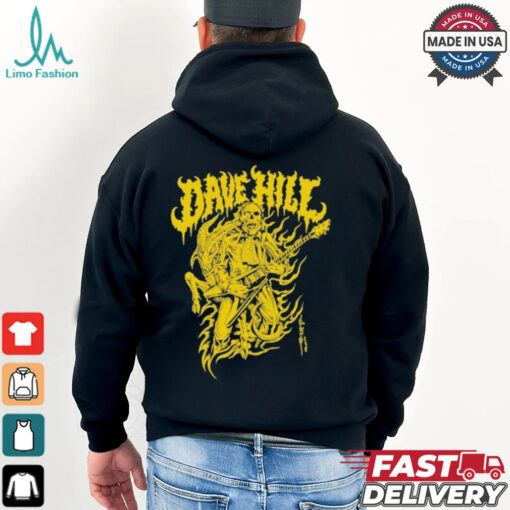 Dave Hill Skullface By Artist Tim Lehi T shirt