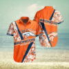 Denver Broncos Bold Flora Hawaiian Shirt
