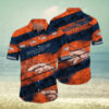 Denver Broncos Retro Sunset Hawaiian Shirt