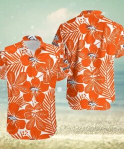 Denver Broncos Tropical Escape Hawaiian Shirt