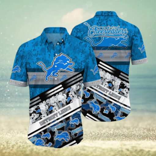Detroit Lions Cheer Squad Hawaiian Shirt