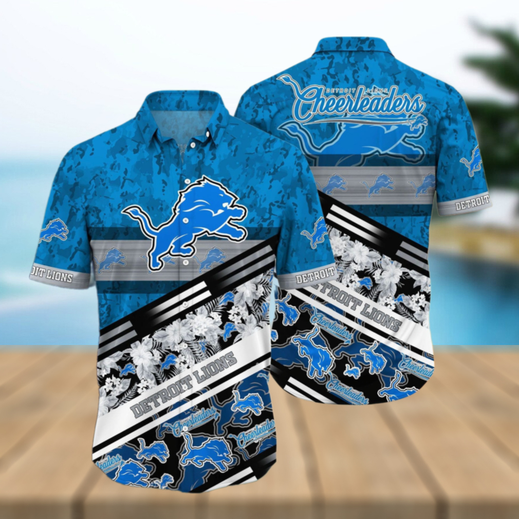 Detroit Lions Cheer Squad Hawaiian Shirt Detroit Lions Cheer Squad Hawaiian Shirt