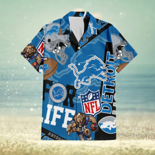 Detroit Lions For Life Hawaiian Shirt