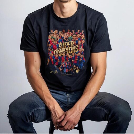 FC Barcelona New Supercopa De España Campions 2024 Hoodie