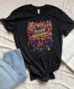 FC Barcelona New Supercopa De España Campions 2024 Hoodie