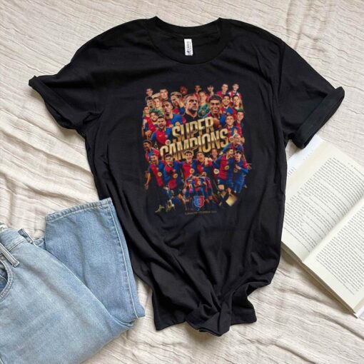 FC Barcelona New Supercopa De España Campions 2024 Hoodie