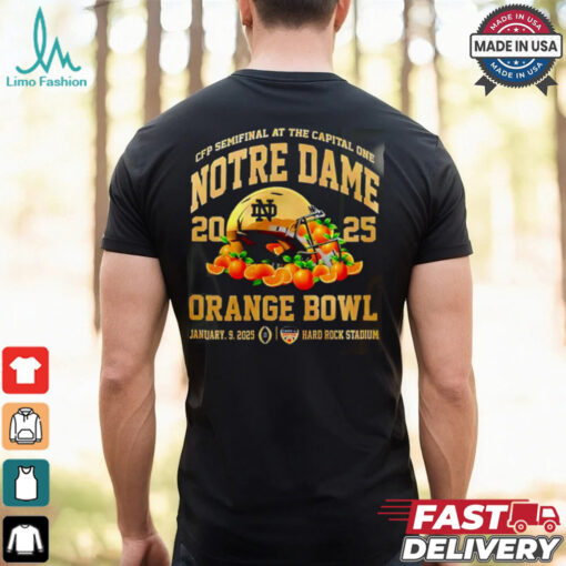 Fighting Irish Orange Bowl Champions 2025 Baseball shirt