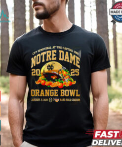 Fighting Irish Orange Bowl Champions 2025 Baseball shirt