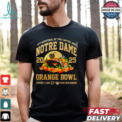 Fighting Irish Orange Bowl Champions 2025 Baseball shirt