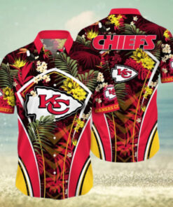 Flower Summer Tropical Chiefs Hawaiian Shirt