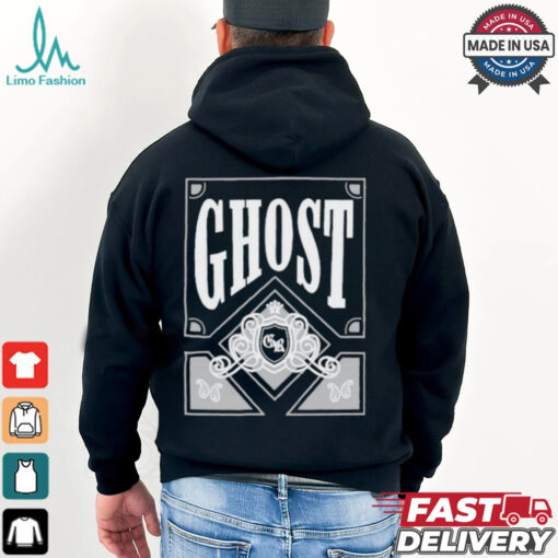Ghost Racing White Playing Card Ghost T shirt