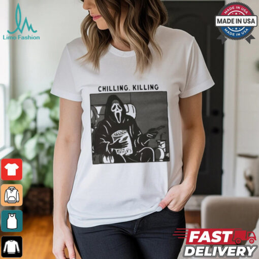 Ghostface Chilling Killing T Shirt