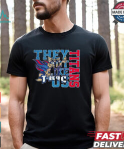 Glitter Tennessee Titans They Not Like Us 2025 Shirt