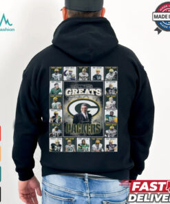 Green Bay Packers All Time Greats Of The Packers Football 2025 Shirt