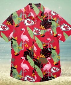 Hawaiian Chiefs Shirt Flamingo Banana Leaf