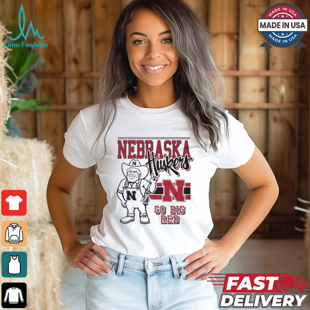 Herbie Husker Nebraska Cornhuskers Retro Logo Mascot T Shirt Herbie Husker Nebraska Cornhuskers Retro Logo Mascot T Shirt