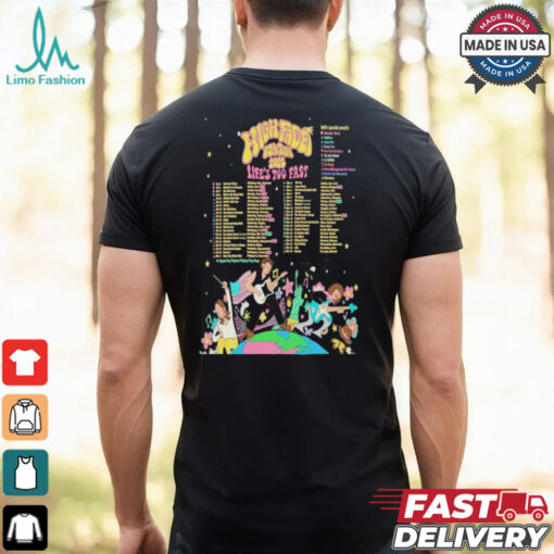 High Fade Life’s Too Fast USA 2025 Shows T shirt