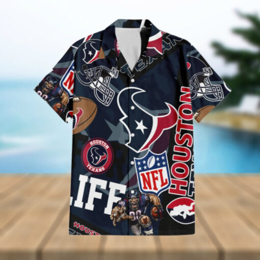 Houston Texans For Life Hawaiian Shirt