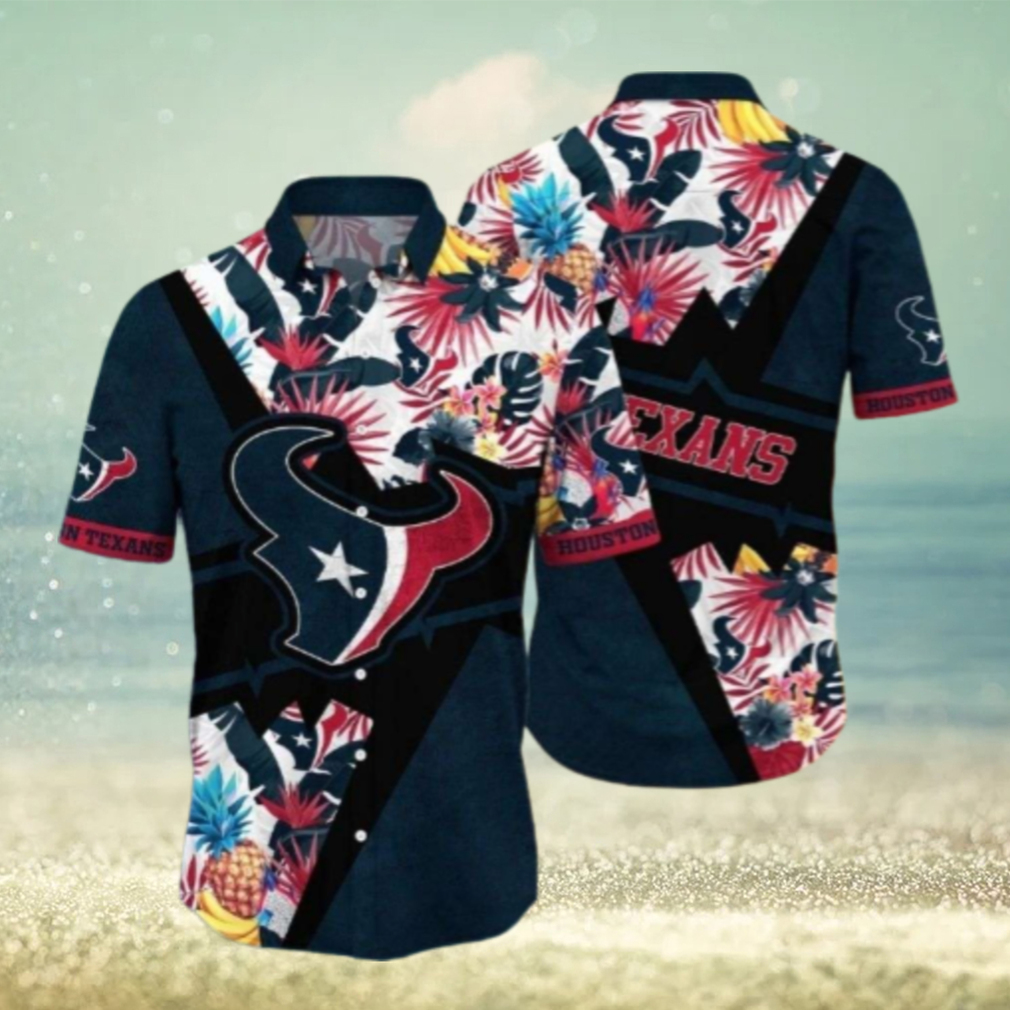 Houston Texans Tropical Fiesta Hawaiian Shirt Houston Texans Tropical Fiesta Hawaiian Shirt