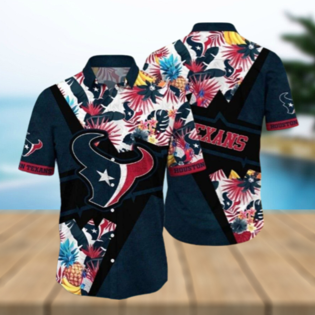 Houston Texans Tropical Fiesta Hawaiian Shirt Houston Texans Tropical Fiesta Hawaiian Shirt