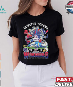 Houston Texans Vs Los Angeles Rams Winners AFC Wild Card Playoffs 2025 NFL Mascot T shirt