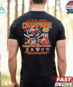 Illinois Fighting Illini Beat South Carolina Football Citrus Bowl Champions 2025 Mascot T shirt