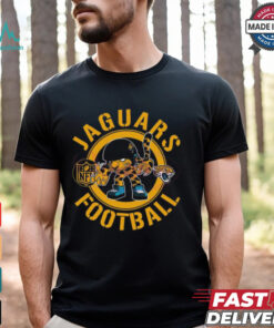 Jaguars Football NFL Rush Zone Cartoon Character Shirt