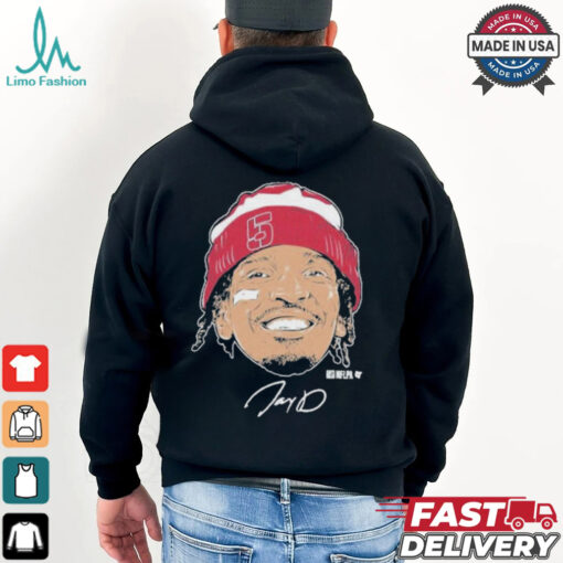 Jayden Daniels Face Bandage T shirt