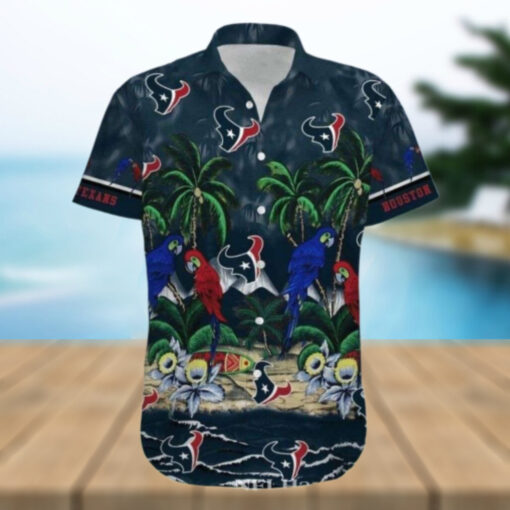 Jungle Game Houston Texans Hawaiian Shirt