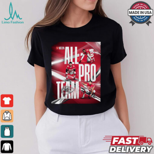 Kansas City Chiefs All Pro Team Chris Jones Joseph Thuney Creed Humphrey NFLPA Poster t shirt