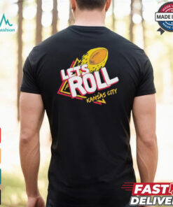 Kansas City Chiefs Let’s Roll KC Football T shirt