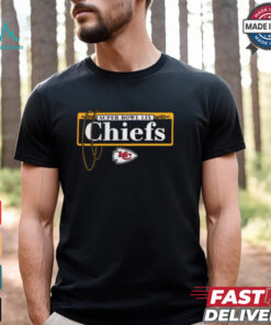 Kansas City Chiefs vs Philadelphia Eagles 2024 Super Bowl LIX Street Sign chain t shirt