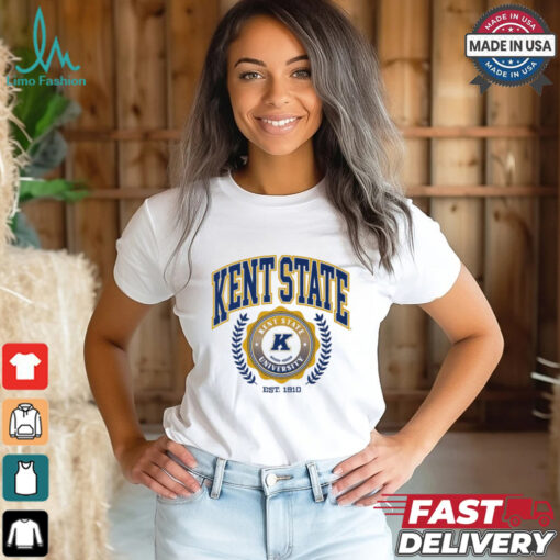 Kent State Golden Flashes Team Crest T Shirt