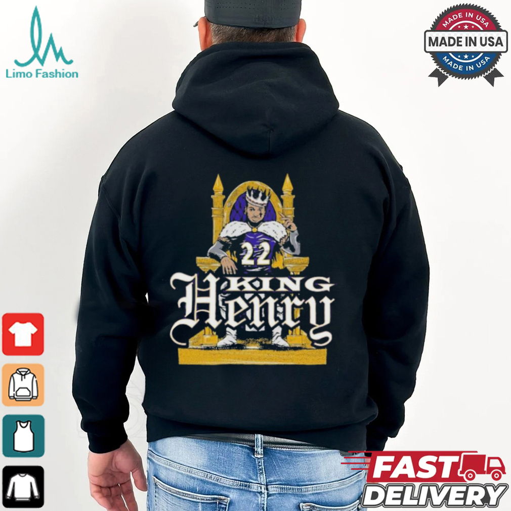 King Derrick Henry Throne Baltimore Ravens T shirt King Derrick Henry Throne Baltimore Ravens T shirt