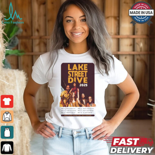 Lake Street Dive Tour May 2025 T Shirt