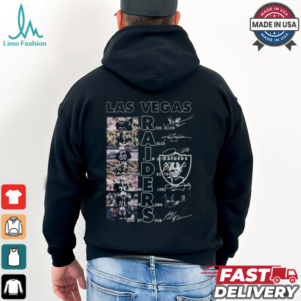 Las Vegas Raiders NFL Players Signatures 2025 Shirt Las Vegas Raiders NFL Players Signatures 2025 Shirt