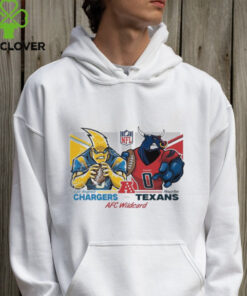 Los Angeles Chargers Vs Houston Texans Football AFC Wild Card Matchups NFL Playoffs Mascot Shirt