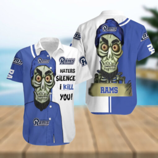 Los Angeles Rams Haters I Kill You 3D Hawaiian Shirt