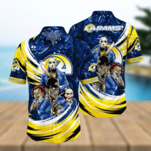 Los Angeles Rams Horror Legends Hawaiian Shirt