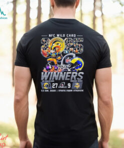 Los Angeles Rams NFC Wild Card Winners 2025 Beat Vikings T Shirt